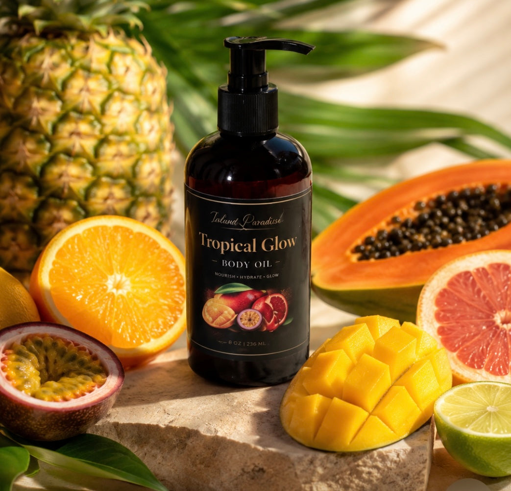 Tulani Essentials Tropical Glow Body Oil